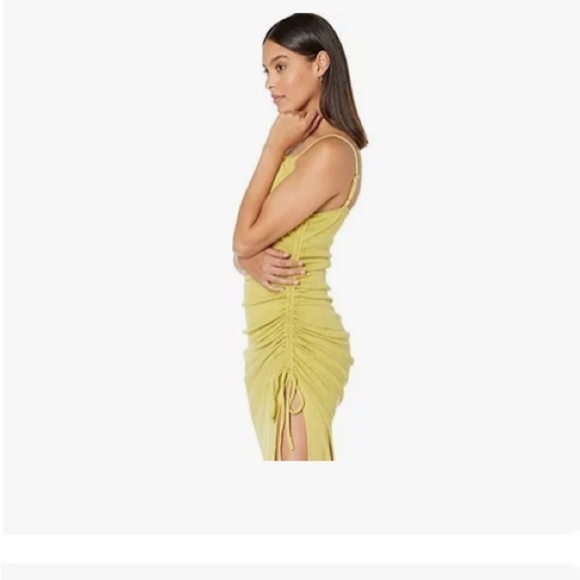 Line & Dot Adelyn One Shoulder Midi Dress - Picture 3 of 7